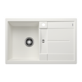 Blanco Metra 45 S Silgranit Left Hand Inset Kitchen Sink - White 528041