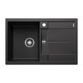 Blanco Metra 45 S Silgranit Left Hand Inset Kitchen Sink - Anthracite 528043