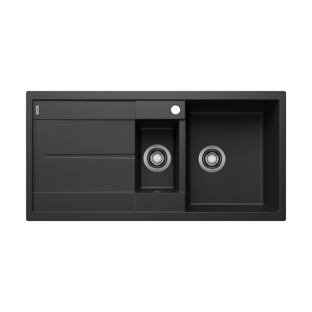 Blanco Metra 6 S Silgranit Right Hand Inset Kitchen Sink - Anthracite 528046