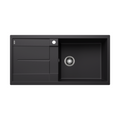 Blanco Metra XL 6 S Silgranit Right Hand Inset Kitchen Sink - Anthracite 528052