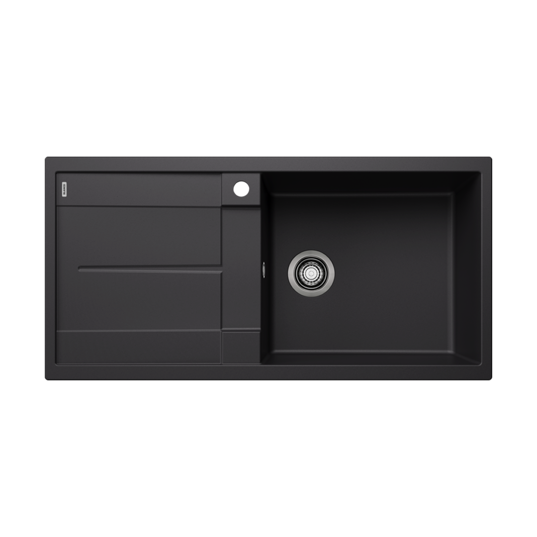 Blanco Metra XL 6 S Silgranit Right Hand Inset Kitchen Sink - Anthracite 528052