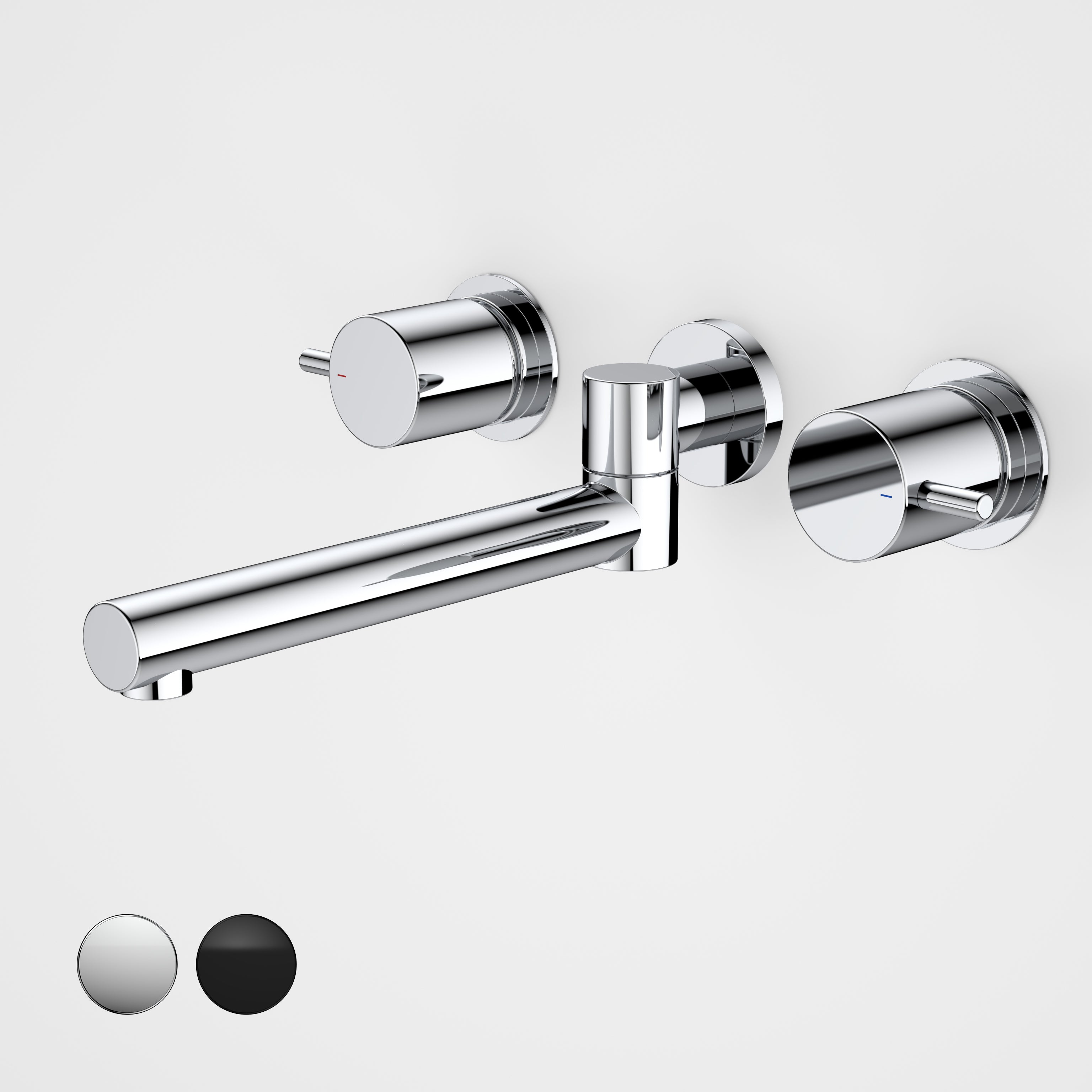 Caroma Luna Lever Laundry Tap Set - LF Chrome - 90331C4AF