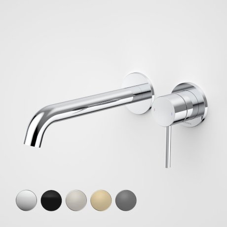 Caroma Liano II 210mm Wall Basin / Bath Mixer LF - Chrome - 96352C6AF