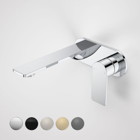 Caroma Urbane II 180mm Wall Basin / Bath Mixer LF - Chrome - 99631C6AF