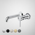 Caroma Liano II 175mm Wall Basin / Bath Includes In-Wall Body LF - Chrome - 96348C6AF + 99635F
