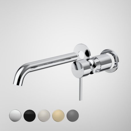 Caroma Liano II 210mm Wall Basin / Bath Includes In-Wall Body LF - Chrome - 96356C6AF + 99635F