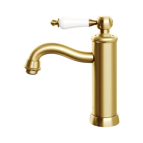 Villeroy & Boch Avia 2.0 Basin Mixer - Ceramic/Brushed Gold