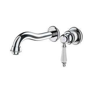 Villeroy & Boch Avia 2.0 Basin Wall Mixer Set (Includes In-Wall Body) - Chrome/Ceramic - 5374561B + 8733500