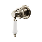 Villeroy & Boch Avia 2.0 Wall Mixer (Includes In-Wall Body) - Brushed Nickel/Ceramic - T655680