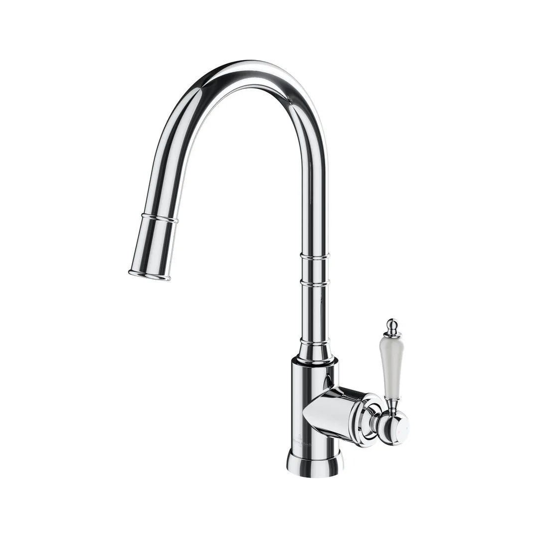 Villeroy & Boch Avia 2.0 Kitchen Mixer Pull-Out Spray - Ceramic/Chrome - 5428861B