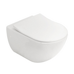 Villeroy & Boch Subway 2.0 Direct Flush Wall Hung Pan with Slim Seat - P-Trap with Slim Seat - 5614R001L4B