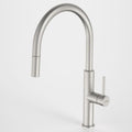 Caroma Liano II Pull Out Sink Mixer - Lead Free Brushed Nickel - 96380BN56AF