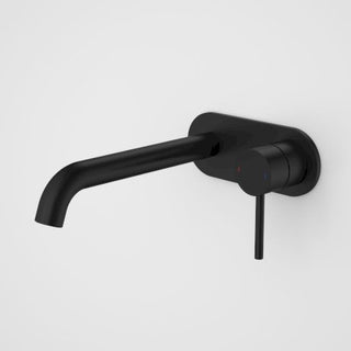 Caroma Liano II 210mm Wall Basin / Bath Mixer LF - Matte Black - 96353B6AF