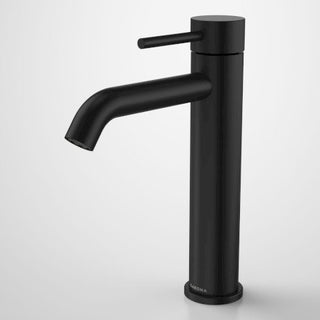 Caroma Liano II Mid Tower Basin Mixer - LF Matte Black - 96342B6AF