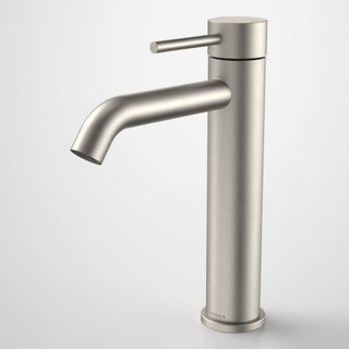 Caroma Liano II Mid Tower Basin Mixer - LF Brushed Nickel - 96342BN6AF
