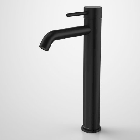Caroma Liano II Tower Basin Mixer - LF Matte Black - 96343B6AF