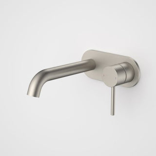 Caroma Liano II 175mm Wall Basin / Bath Mixer - LF Brushed Nickel - 96345BN6AF