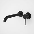 Caroma Liano II 210mm Wall Basin / Bath Mixer LF - Matte Black - 96352B6AF