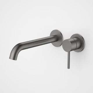 Caroma Liano II 210mm Wall Basin / Bath Mixer LF - Gun Metal - 96352GM6AF