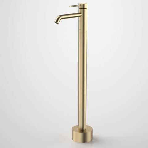 Caroma Liano II Freestanding Bath Filler - Brushed Brass