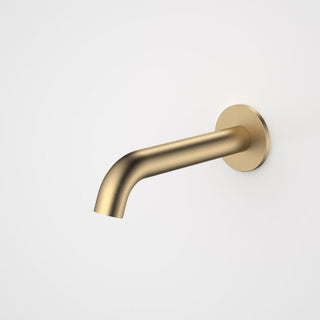 Caroma Liano II 175mm Basin / Bath Outlet (Round Cover Plate) - LF Brushed Brass - 96372BB6AF