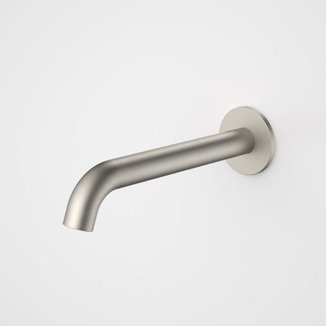 Caroma Liano II 210mm Basin / Bath Outlet (Round Cover Plate) - LF Brushed Nickel - 96374BN6AF