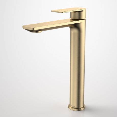 Caroma Urbane II Tower Basin Mixer LF - Brushed Brass - 98609BB6AF