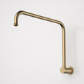 Caroma Urbane II 460mm Upswept Shower Arm - Brushed Brass - 99642BB