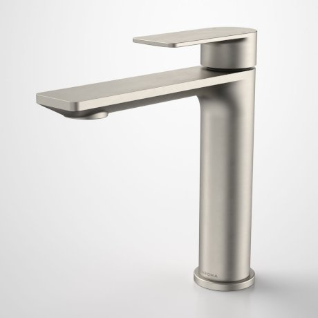 Caroma Urbane II Mid Tower Basin Mixer - LF Brushed Nickel - 98620BN6AF
