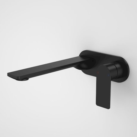 Caroma Urbane II 220mm Wall Basin / Bath Mixer LF - Matte Black