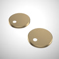 Caroma Urbane II Toilet Seat Hinge Caps - Brushed Brass - 254213BB