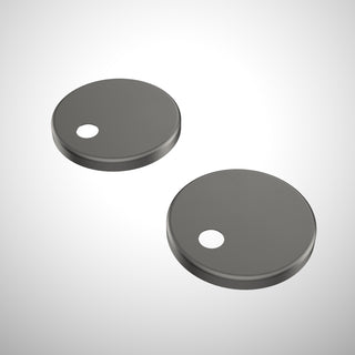 Caroma Urbane II Toilet Seat Hinge Caps - Gunmetal - 254213GM
