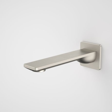 Caroma Urbane II 180mm Basin / Bath Outlet - Square Cover Plate - LF Brushed Nickel - 99666BN6AF