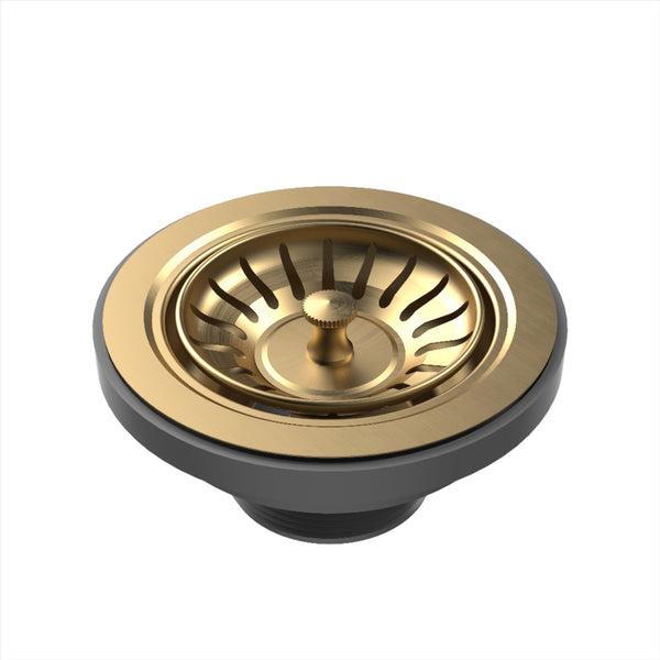 Caroma Urbane II Basket Waste - Brushed Brass