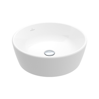Villeroy & Boch Architectura 2.0 450 Round Above Counter Basin Includes Overflow - Alpine White 5A254501