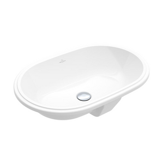 Villeroy & Boch Architectura 2.0 570 Oval Undercounter Basin Includes Overflow - Alpine White 5A766001