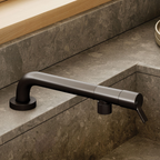 Gessi Su&Giù Retractable Spout Right Angle Sink Mixer - Chrome - 60071#031