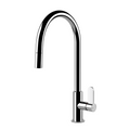 Gessi Helium Gooseneck Pull Out Sink Mixer - Chrome - 60077#031