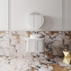 Cassa Design Westminster 600mm Wall Hung Vanity Pale Grey - WES600PG