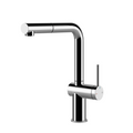 Gessi Inedito Right Angle Pull Out Sink Mixer - Chrome - 60433#031