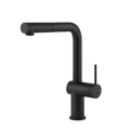 Gessi Inedito Right Angle Pull Out Sink Mixer - Matte Black - 60433#299