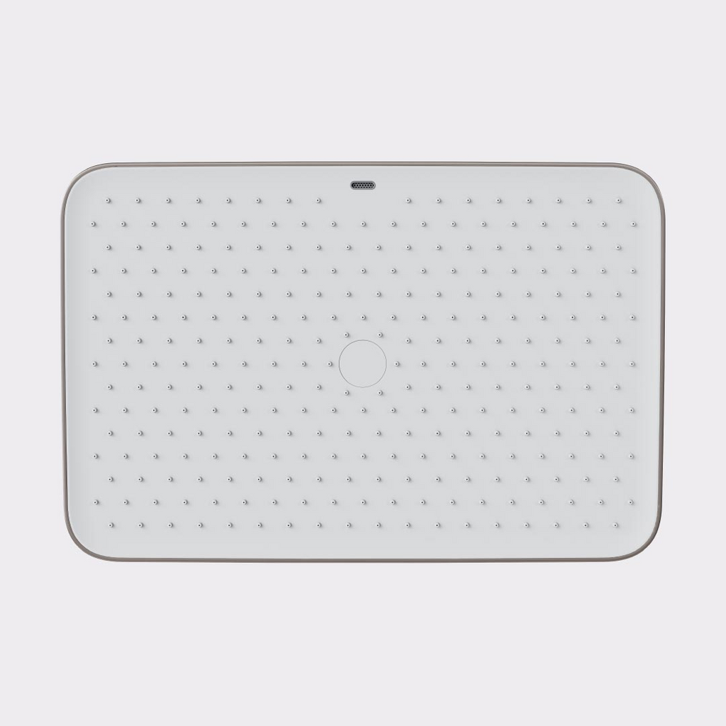 Villeroy & Boch Infinity Overhead Shower - Gun Metal - 6104190