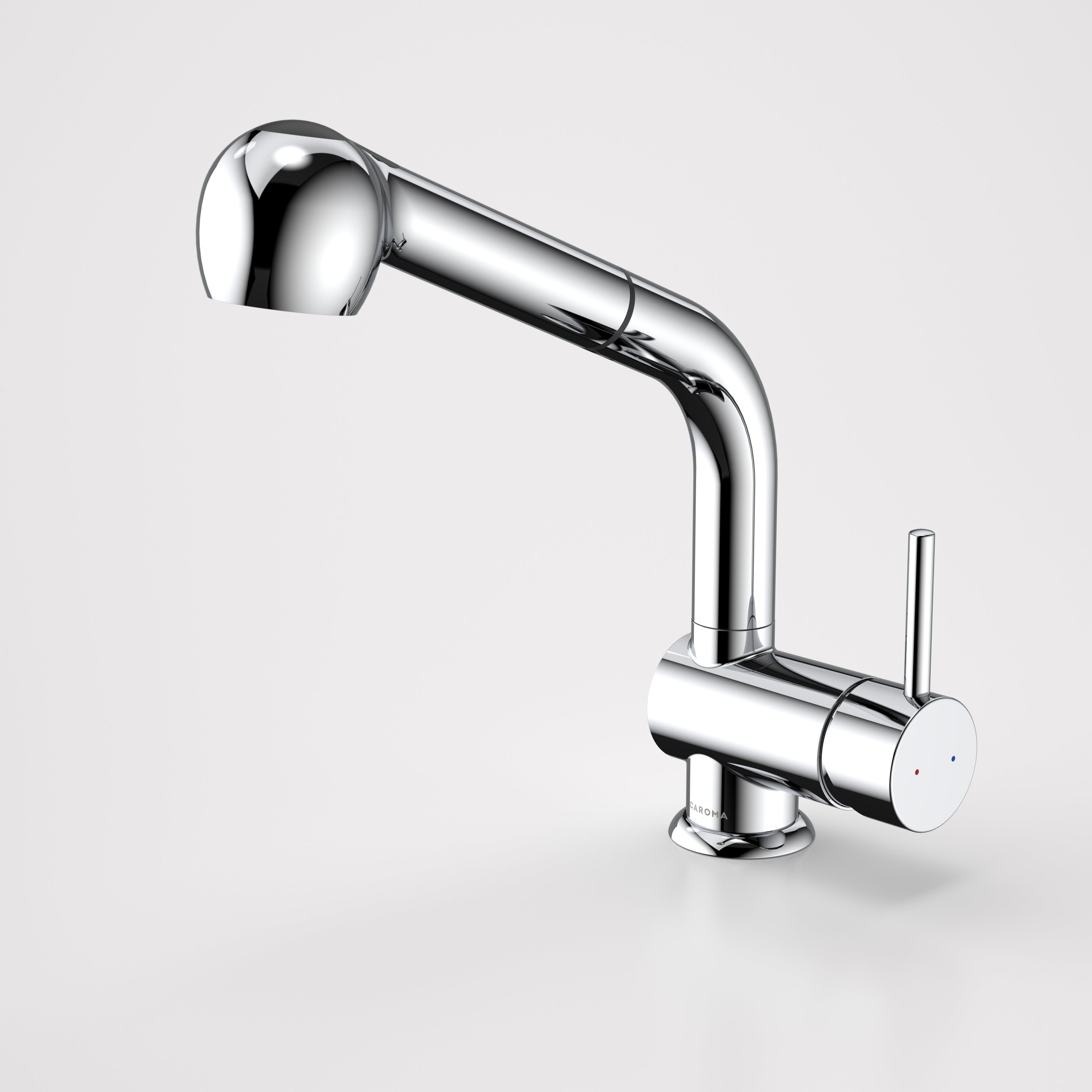 Caroma Cardinal II Retractable Dual Spray Mixer - Lead Free Chrome - 91101C5AF