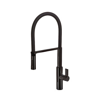Parisi Libera Kitchen Mixer with Matt Black Spring Spray 