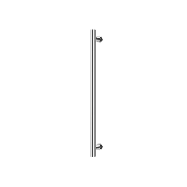 Phoenix Heated Towel Rail Round 600mm - Chrome