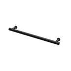 Phoenix 12V Heated Towel Rail Round 600mm - Matte Black - 650-8760-10