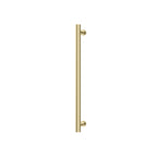 Phoenix 12V Heated Towel Rail Round 600mm - Brushed Gold - 650-8760-12