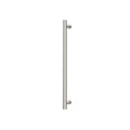 Phoenix 12V Heated Towel Rail Round 600mm - Brushed Nickel - 650-8760-40
