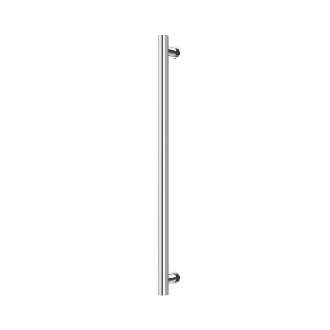 Phoenix 12V Heated Towel Rail Round 800mm - Chrome - 650-8761-00