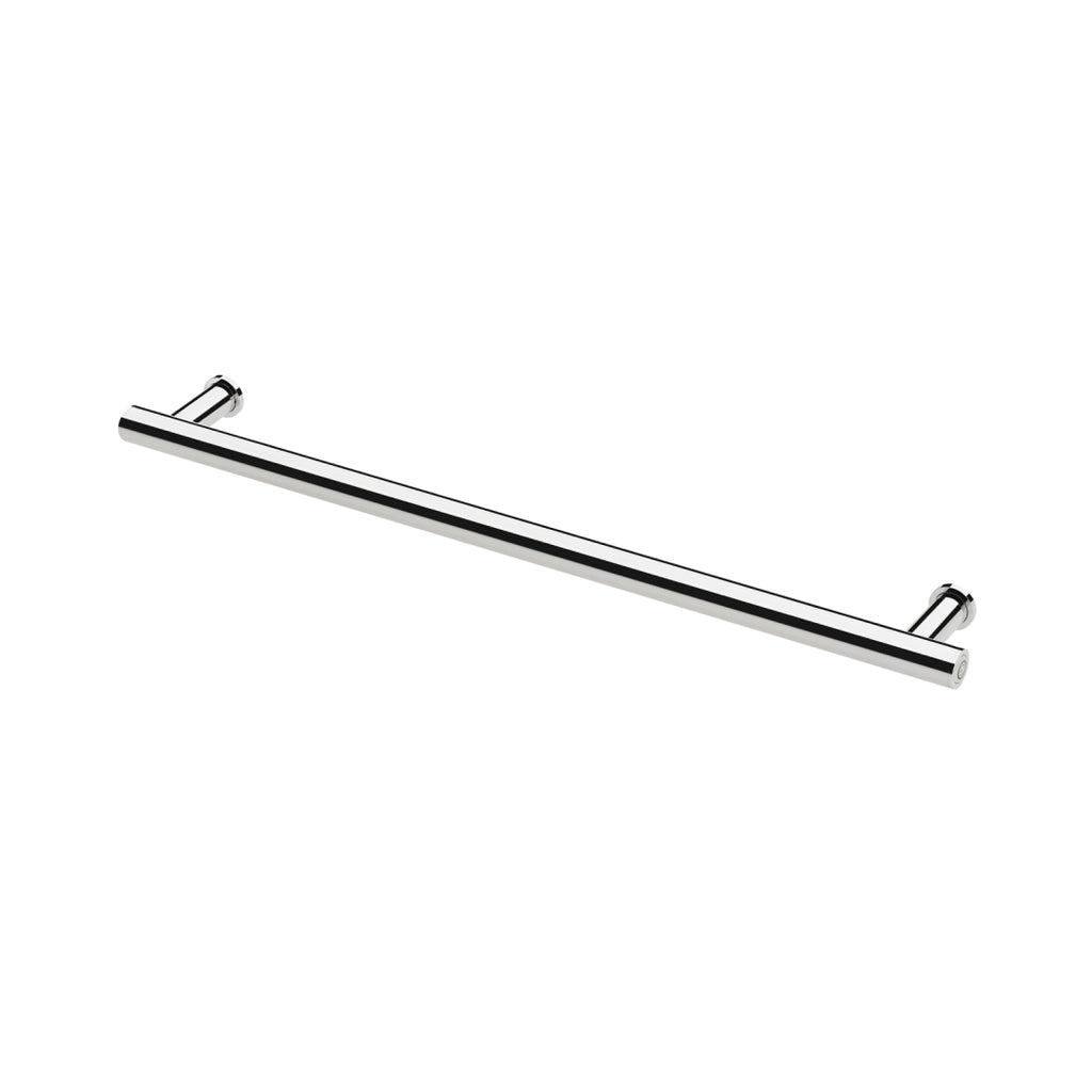 Phoenix 12V Heated Towel Rail Round 800mm - Chrome - 650-8761-00